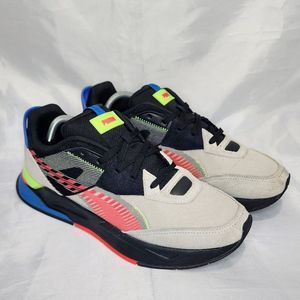 Puma Mirage Sport Dazed Shoes 382849-01 Dazed Gray Racer Black Men's Size‎ 11.5